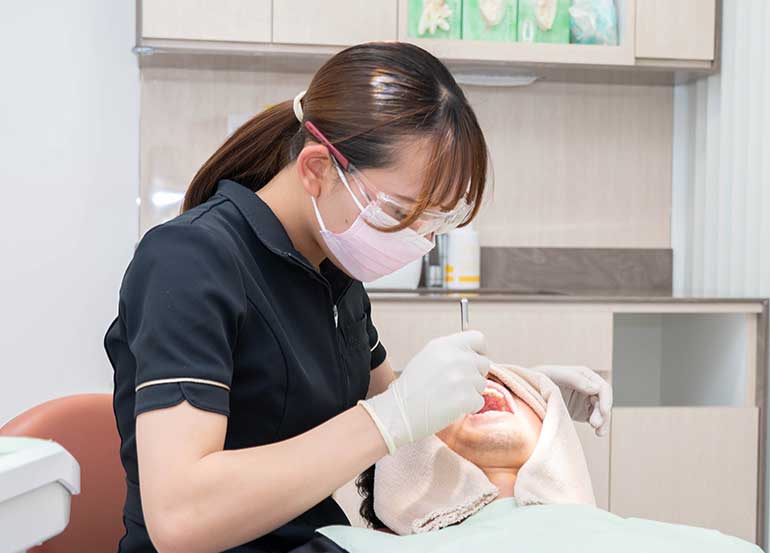 虫歯治療の前「歯周病治療」